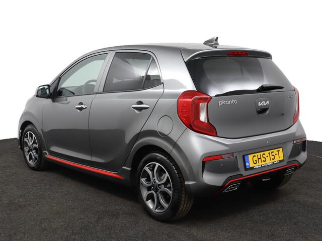 KIA PICANTO 1.0 DPi GT-Line Apple Carplay/Android Auto - Cruise Control - Lederen Bekleding - Navigatie - Achteruitrijcamera - Fabrieksgarantie tot 08-2031