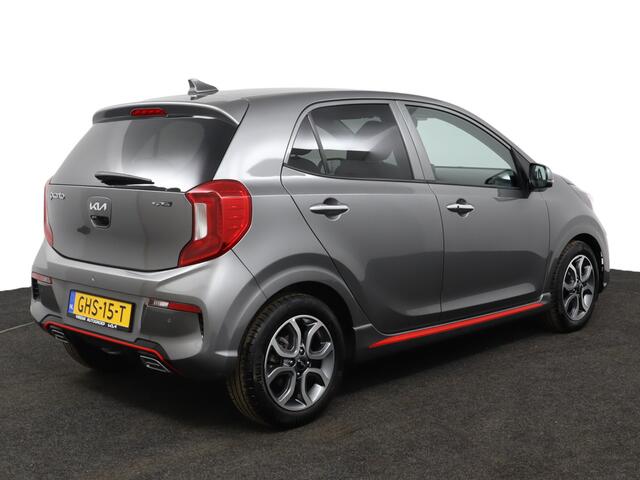 KIA PICANTO 1.0 DPi GT-Line Apple Carplay/Android Auto - Cruise Control - Lederen Bekleding - Navigatie - Achteruitrijcamera - Fabrieksgarantie tot 08-2031