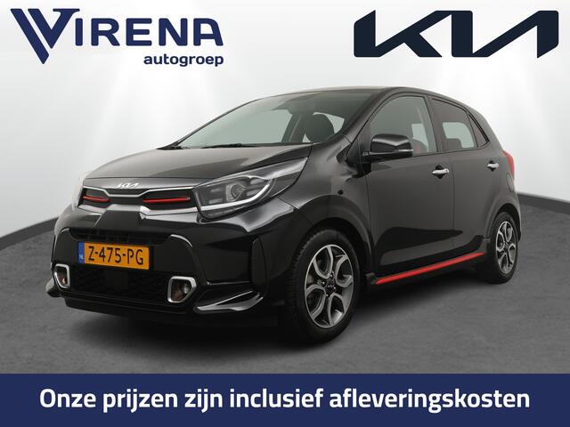 KIA PICANTO 1.0 DPi GT-Line - Apple Carplay/Android Auto - Cruise Control - Climate Control - Lederen Bekleding - Navigatie - - Fabrieksgarantie tot 05-2031