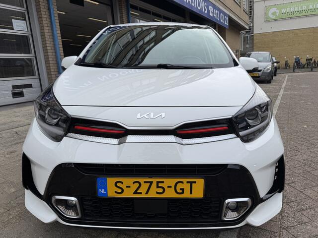 KIA PICANTO 1.0 T-GDi GT-Line 5p 100 PK 45557KM! NAP | Navigatie | Apple Carplay | Panoramadak | Climate Control | Cruise Control | Stoel\Stuurverwarming | Parkeersensoren | Achteruitrijcamera | Keyless | Leder | Dealerond
