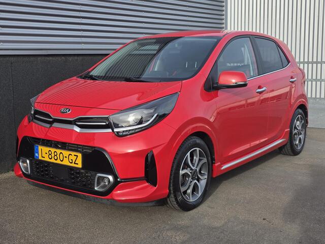 KIA PICANTO 1.0 DPi GT-Line Lederen bekleding, Navigatie, Parkeersensoren, privacy glass, Smart Key, Cruise control, climate control