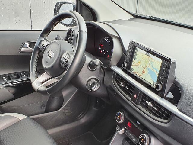 KIA PICANTO 1.0 CVVT Design Edition Navigatie, Climate Control, Cruise Control, Leder, 16"Lm, Achteruitrijcamera