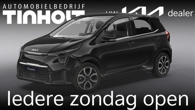 KIA PICANTO 1.0 GDi ExecutiveLine - Direct uit voorraad leverbaar - AURORA BLACK PEARL