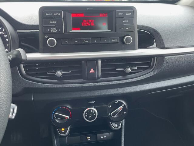 KIA PICANTO 1.0 DPi ComfortLine Airco, Cruise Control, Bluetooth, El.ramen voor, Afst.bed c.v.,