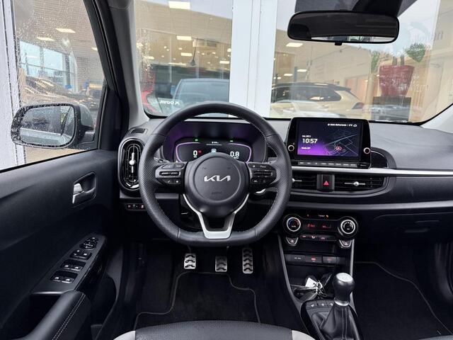 KIA PICANTO 1.0 DPI GT-Line NL-auto, Schuif/kanteldak, Lederen bekleding, Stoel- & Stuurwiel verwarmd, LED, Privacy glass, Smart Key, Navigatie, BTW-Auto
