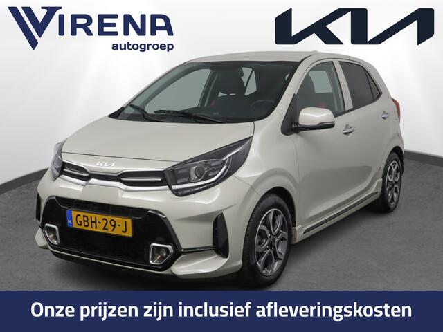 KIA PICANTO 1.0 DPi GT-Line Apple Carplay/Android Auto - Cruise Control - Climate Control - Navigatie - Achteruitrijcamera - Fabrieksgarantie tot 06-2031