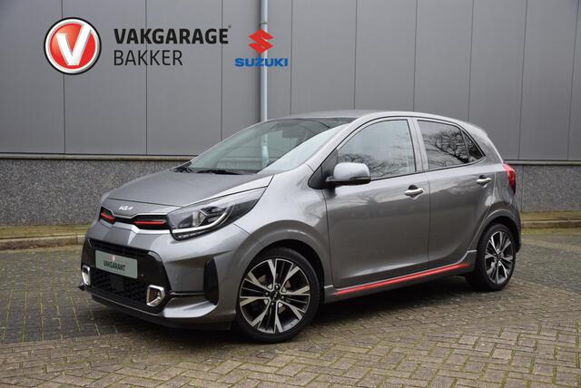 KIA PICANTO 1.2 MPI 84 GT Line AMT | Automaat | Stoel/stuurverwarming | Lederen bekleding |
