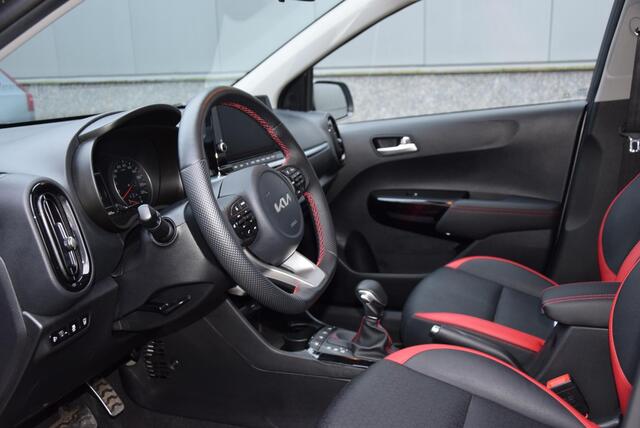 KIA PICANTO 1.2 MPI 84 GT Line AMT | Automaat | Stoel/stuurverwarming | Lederen bekleding |