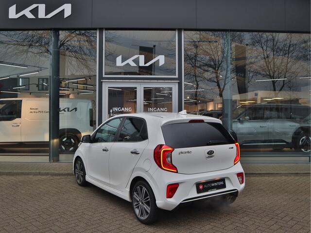 KIA PICANTO 1.2 CVVT Automaat GT-Line Edition | Camera | Navigatie | "16 LMV | Carplay | Leder | Tot 10Jr.Kia garantie |