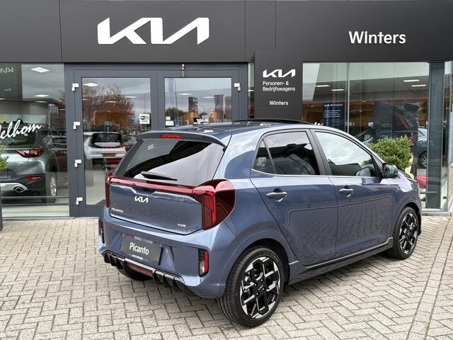 KIA PICANTO 1.0 GDi GT-Line Navigatie | Schuifdak | Camera | Stoel Stuur verwarming | Climate Control Tot 10 jaar Garantie