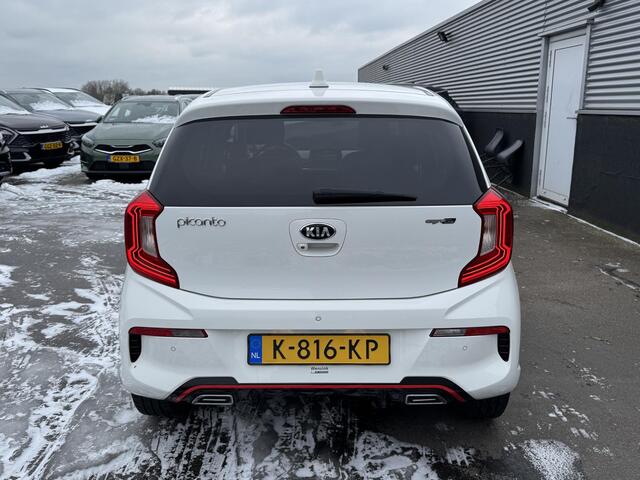 KIA PICANTO 1.0 DPi GT-Line 1e eign. Dealeronderhouden, Navigatie, Lederen bekleding, Privacy glass, Smart Key