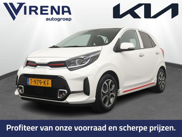 KIA PICANTO 1.0 DPi GT-Line - Achteruitrijcamera - Navigatie - Climate Control - Apple Carplay / Android Auto - Fabrieksgarantie tot 07-2030