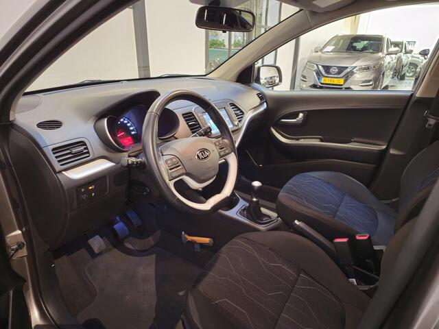 KIA PICANTO 1.0 CVVT ComfortPlusLine Navigator - Navi - Cruise - Climate Control - Achteruitrijcamera - LM velgen