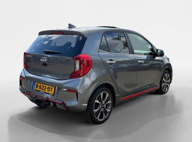 KIA PICANTO 1.0 T-GDi GT-Line 5p I Trekhaak I Schuifdak I Leder | Afneembare trekhaak | Apple Carplay/Android Auto | DAB