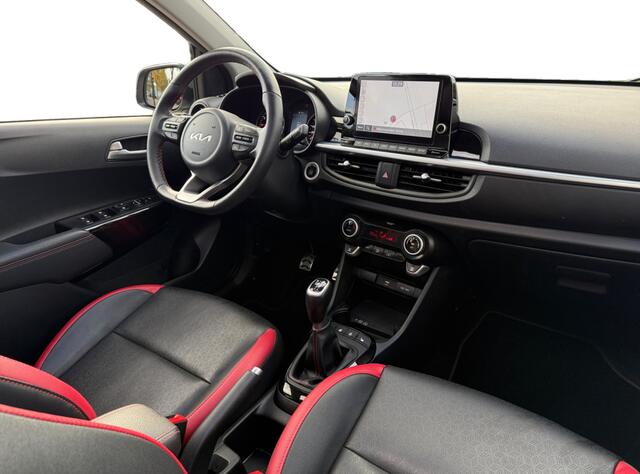 KIA PICANTO 1.0 T-GDi GT-Line 5p I Trekhaak I Schuifdak I Leder | Afneembare trekhaak | Apple Carplay/Android Auto | DAB