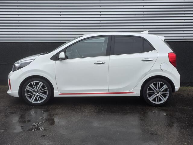 KIA PICANTO 1.0 T-GDI GT-Line Nieuw geleverd en dealeronderhouden, 100PK, Navigatie, Leder, Stoel- & Stuurwiel verwarmd, Smart Key