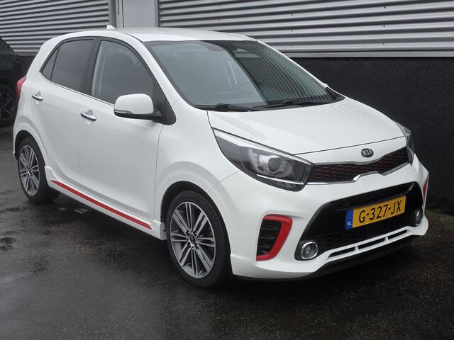 KIA PICANTO 1.0 T-GDI GT-Line Nieuw geleverd en dealeronderhouden, 100PK, Navigatie, Leder, Stoel- & Stuurwiel verwarmd, Smart Key