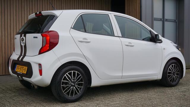 KIA PICANTO 1.0 CVVT 66pk 5Drs ComfortLine Airco 14inch LM Elek.pakket Striping *Dealer O.H.* NL auto!