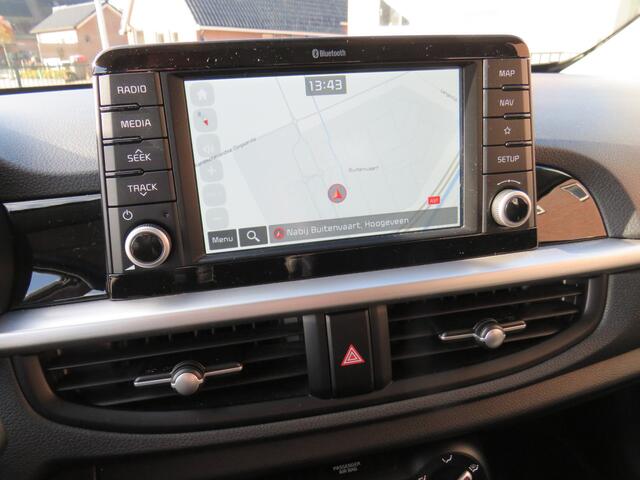 KIA PICANTO 1.0 CVVT ComfortPlusLine Navigator * Rijklaarprijs incl. garantie * Camera * Lichtmetalen velgen * Carplay Android *