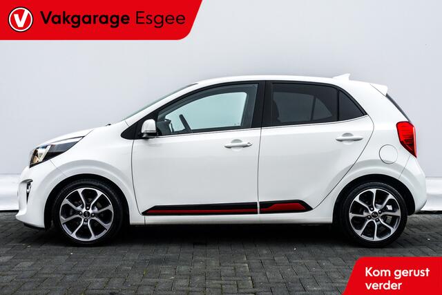 KIA PICANTO 1.0 CVVT Design Edition | 5 DRS | Leer | Ned Auto | 58 DKM | 16 INCH LMV | Fabr-Garantie Tot 15-04-2027 | Airco | Cruise | Camera |