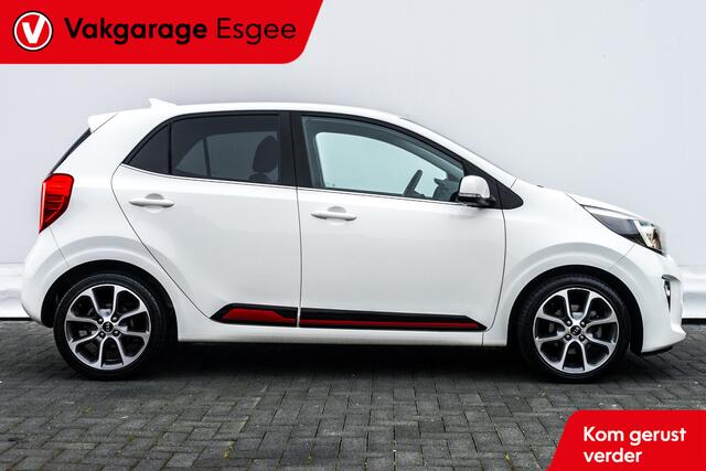 KIA PICANTO 1.0 CVVT Design Edition | 5 DRS | Leer | Ned Auto | 58 DKM | 16 INCH LMV | Fabr-Garantie Tot 15-04-2027 | Airco | Cruise | Camera |