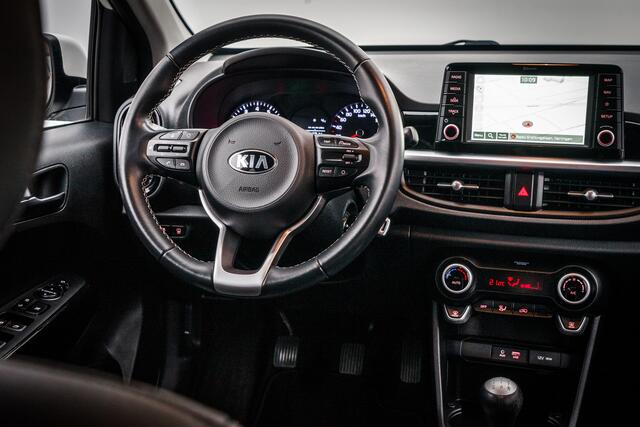 KIA PICANTO 1.0 CVVT Design Edition | 5 DRS | Leer | Ned Auto | 58 DKM | 16 INCH LMV | Fabr-Garantie Tot 15-04-2027 | Airco | Cruise | Camera |