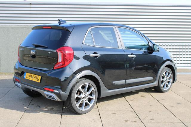 KIA PICANTO 1.0 T-GDi X-Line 5-persoons TURBO 100PK Stuur+ stoel Verwarming / Camera / Leder