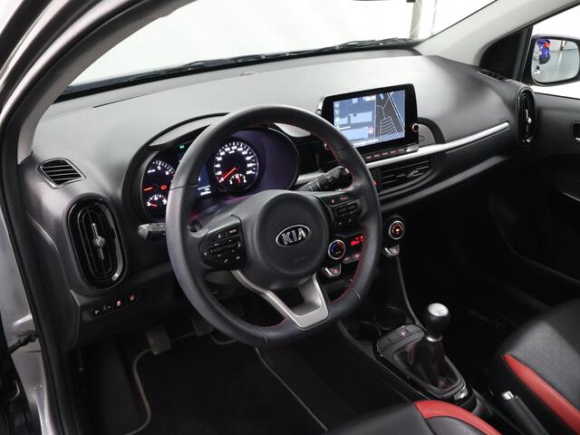 KIA PICANTO 1.0 DPi GT-Line | Navigatie | Parkeercamera | Leder | Apple Carplay/Android Auto | Climate Control | Cruise Control |
