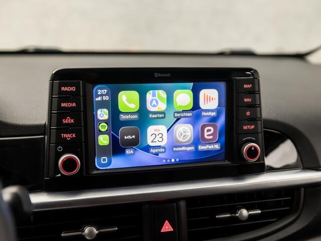 KIA PICANTO 1.2 CVVT GT-Line (APPLE CARPLAY, CLIMATE, LEDER, CAMERA, STUUR/STOELVERWARMING, SPORTSTOELEN, GETINT GLAS, KEYLESS, LM VELGEN, NIEUWE APK, NIEUWSTAAT)