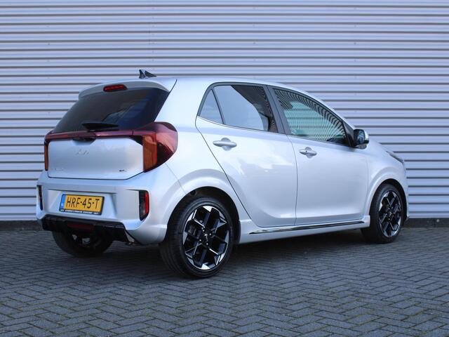 KIA PICANTO 1.0 DPI GT-Line | Stuur-/stoelverwarming | Schuifdak | Camera | Dodehoek detectie | Draadloze telefoonlader | Clima | Navi | 16" LM | Cruise |