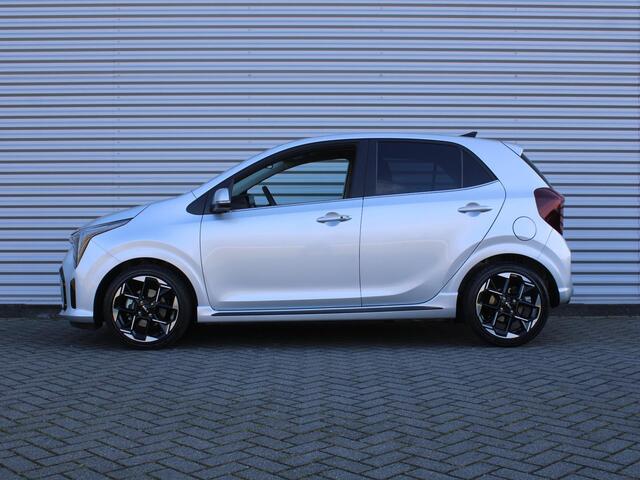 KIA PICANTO 1.0 DPI GT-Line | Stuur-/stoelverwarming | Schuifdak | Camera | Dodehoek detectie | Draadloze telefoonlader | Clima | Navi | 16" LM | Cruise |