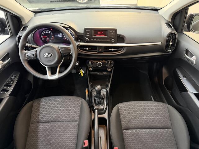 KIA PICANTO 1.0 CVVT ComfortLine, 67Pk, 2017, Origineel Nederlands, Airco, Radio, Centrale vergrendeling, Elektrische ramen,