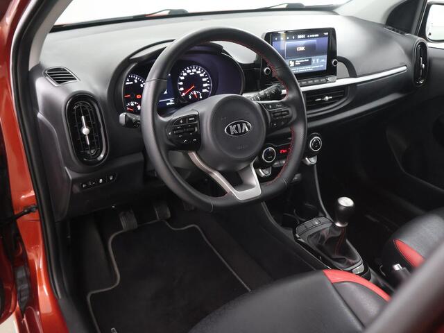 KIA PICANTO 1.0 DPi GT-Line | Navigatie | Parkeercamera | Leder | Apple Carplay/Android Auto | Climate Control | Cruise Control |