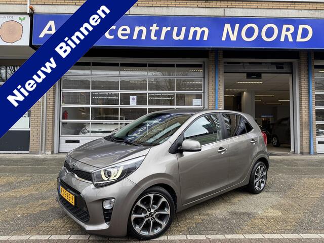 KIA PICANTO 1.0 CVVT Design Edition 56222KM! NAP | Apple Carplay | Navigatie | Climate Control | Cruise Control | Achteruitrijcamera | Leder | Lichtmetalen Velgen | Dealeronderhouden |