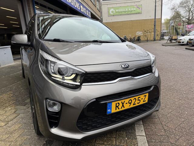 KIA PICANTO 1.0 CVVT Design Edition 56222KM! NAP | Apple Carplay | Navigatie | Climate Control | Cruise Control | Achteruitrijcamera | Leder | Lichtmetalen Velgen | Dealeronderhouden |