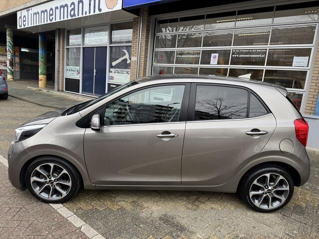 KIA PICANTO 1.0 CVVT Design Edition 56222KM! NAP | Apple Carplay | Navigatie | Climate Control | Cruise Control | Achteruitrijcamera | Leder | Lichtmetalen Velgen | Dealeronderhouden |