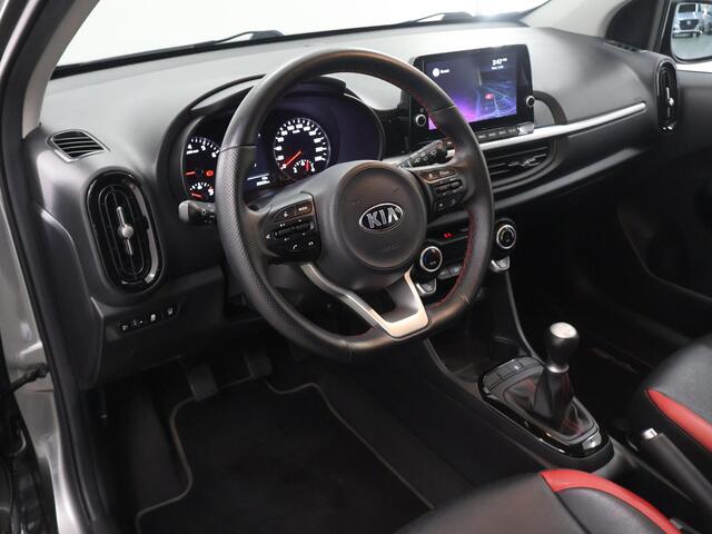KIA PICANTO 1.0 DPi GT-Line | Navigatie | Parkeercamera | Leder | Apple Carplay/Android Auto | Climate Control | Cruise Control |