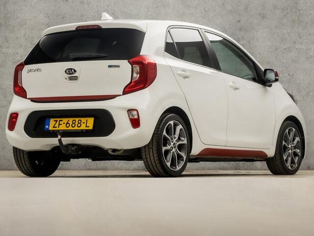 KIA PICANTO 1.0 CVVT Design Sport (APPLE CARPLAY, NAVIGATIE, CLIMATE, LEDER, GETINT GLAS, SPORTSTOELEN, CAMERA, CRUISE, TREKHAAK, NIEUWSTAAT)