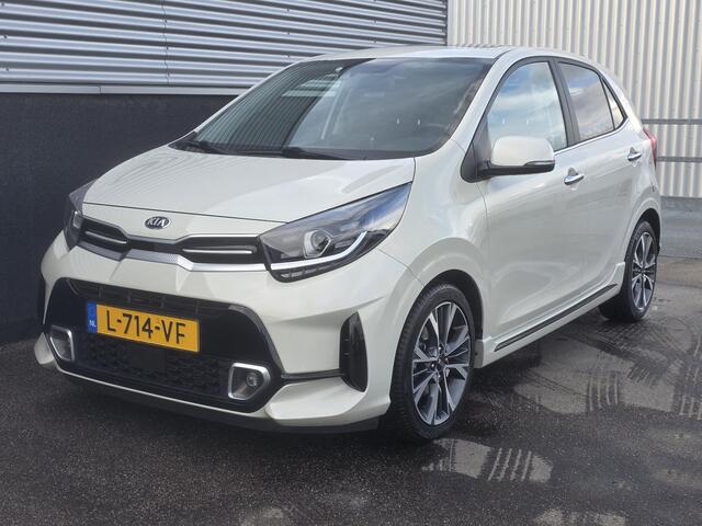 KIA PICANTO 1.0 T-GDi GT-Line 5p Schuif/kanteldak, 1e eign. Dealeronderhouden, 100PK Leder, Stoel- & Stuurwiel verwarmd