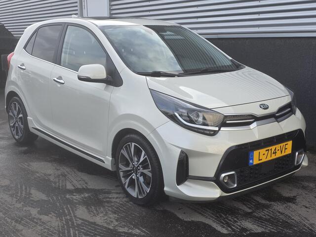 KIA PICANTO 1.0 T-GDi GT-Line 5p Schuif/kanteldak, 1e eign. Dealeronderhouden, 100PK Leder, Stoel- & Stuurwiel verwarmd