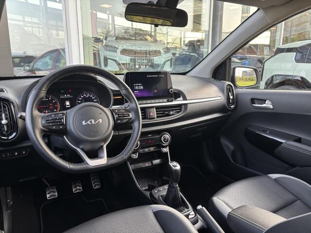 KIA PICANTO 1.0 T-GDi X-Line 5p Lederen Bekleding, Stoel/Stuurverwarming, Navigatie, Apple Carplay/Android Auto, Enz...