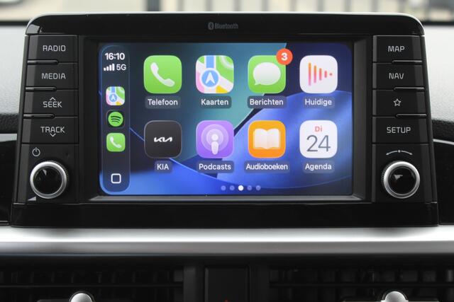KIA PICANTO 1.0 MPi DynamicLine Dealer onderhouden! Achteruitrij camera/Apple carplay/Airco/Elektrische ramen/Multifunctioneel stuurwiel/Licht metalen velgen