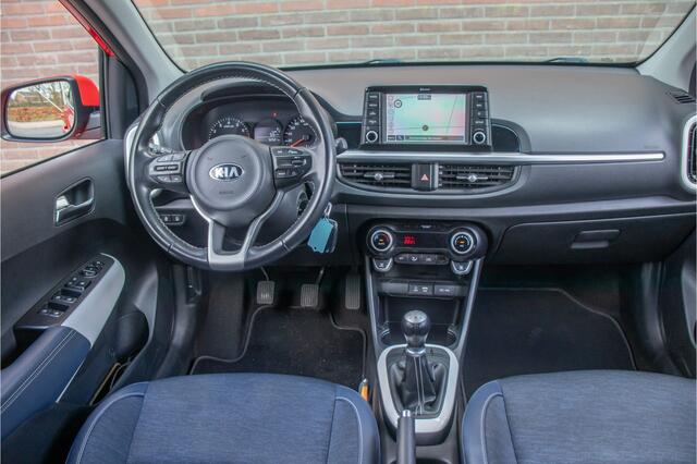 KIA PICANTO 1.0 CVVT Design Edition, 52.000km NAP, Carplay, Camera, Navy Colour Pack, LED, Navigatie, Climate control.