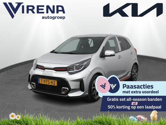KIA PICANTO 1.0 DPi GT-Line Climate Control - Cruise Control - DAB- Navigatie - Apple Carplay/Android Auto Fabrieksgarantie 18-08-2030 of 150.000 km