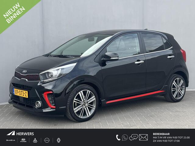 KIA PICANTO 1.0 T-GDI 100PK GT-Line / Stoel- en Stuurverwarming / Achteruitrijcamera / Navigatie / Cruise control / Apple Carplay/Android Auto