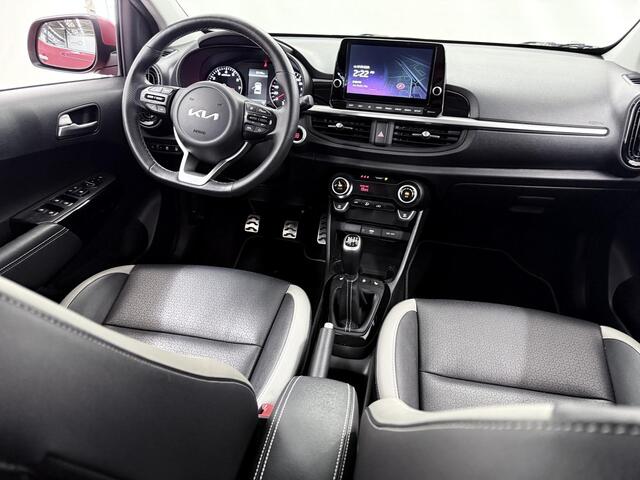 KIA PICANTO 1.0 T-GDi X-Line 5p | Lederen Bekleding | Stoel/Stuurwielverwarming | Keyless | Navigatie | Cimate Control |