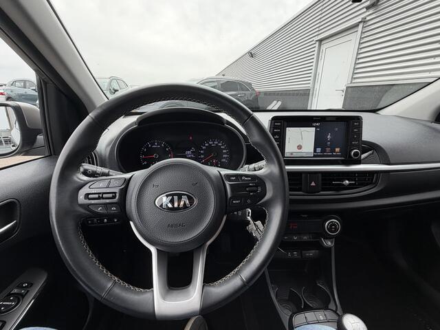 KIA PICANTO 1.0 CVVT Design Edition Nieuw geleverd & dealeronderhouden, Lederen bekleding, Climate control, Cruise control, Navigatie, Privacy glass, LMV,