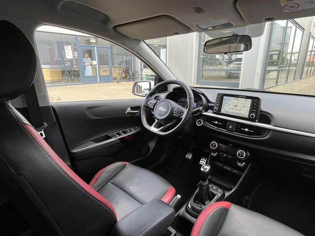 KIA PICANTO 1.0 T-GDI GT-Line | NL Auto/1e Eig./Navi/Leder/Clima/Cruise/Stuur&Stoelverwarming/Apple CarPlay-Android Auto