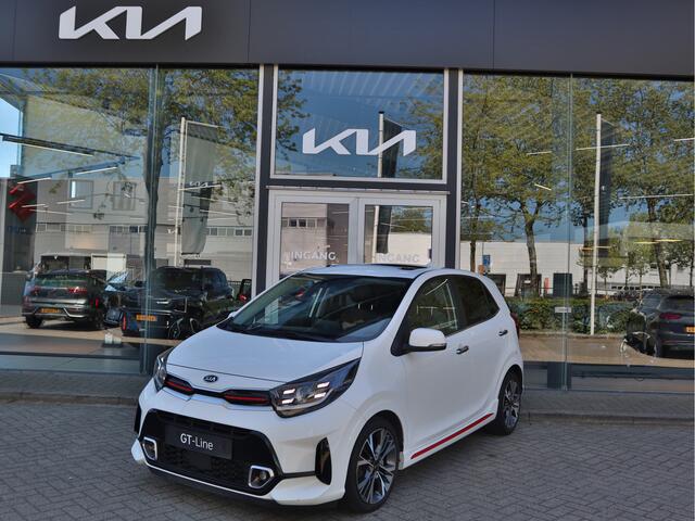 KIA PICANTO 1.0 T-GDi GT-Line 100pk! Navigatie | Stoel+Stuurverwarming | Leder | Keyless | tot 10 jaar Garantie |