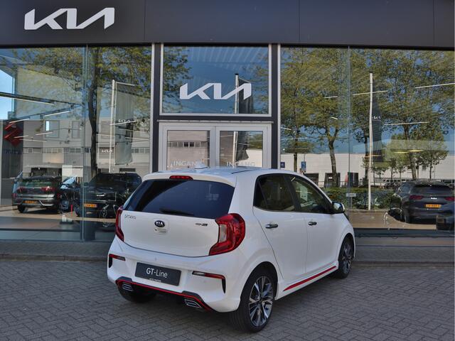 KIA PICANTO 1.0 T-GDi GT-Line 100pk! Navigatie | Stoel+Stuurverwarming | Leder | Keyless | tot 10 jaar Garantie |
